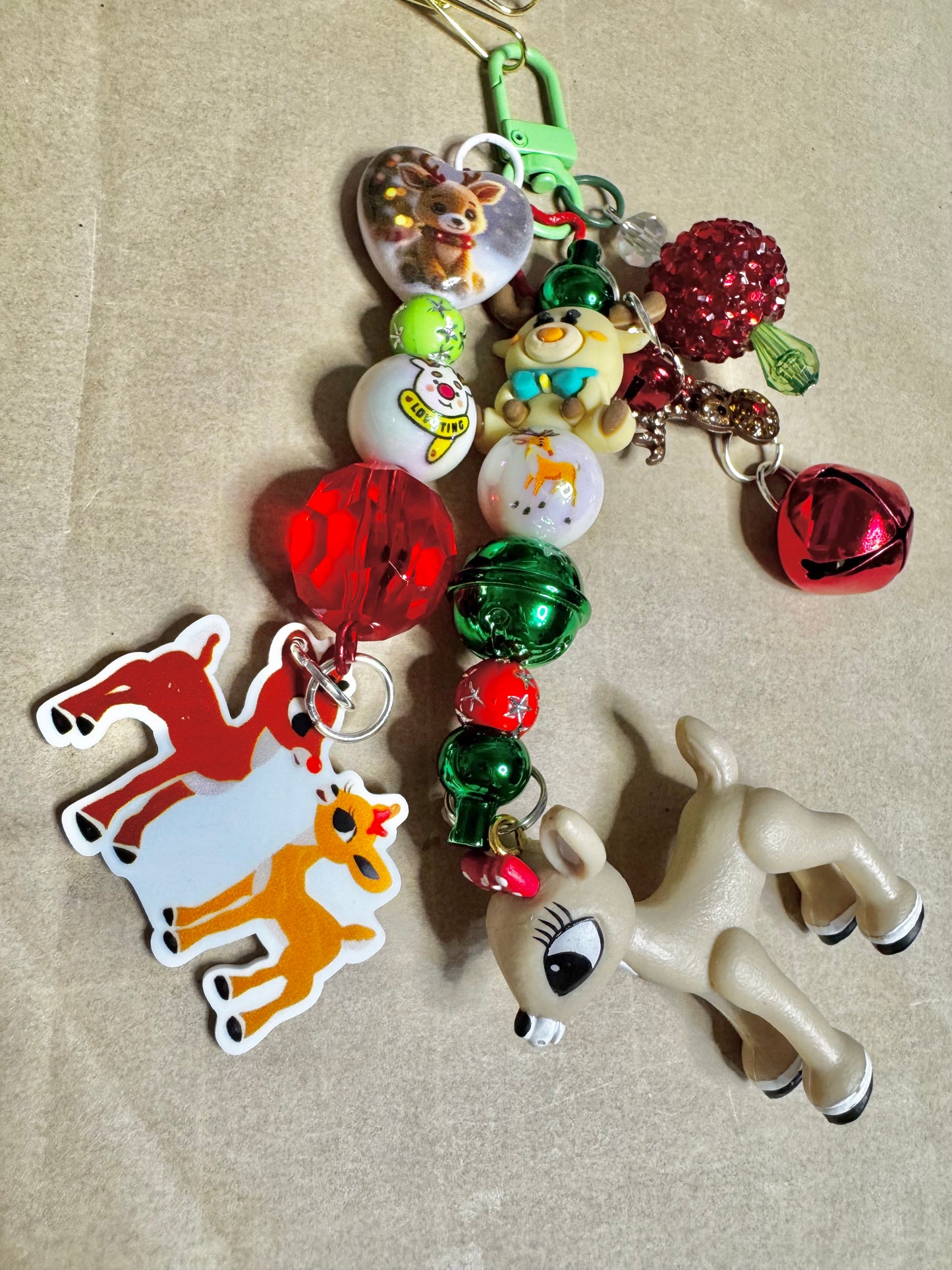 Clarice Rudolph the Red Nosed Reindeer Journal Charm