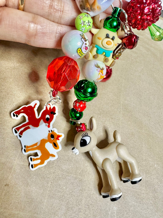 Clarice Rudolph the Red Nosed Reindeer Journal Charm