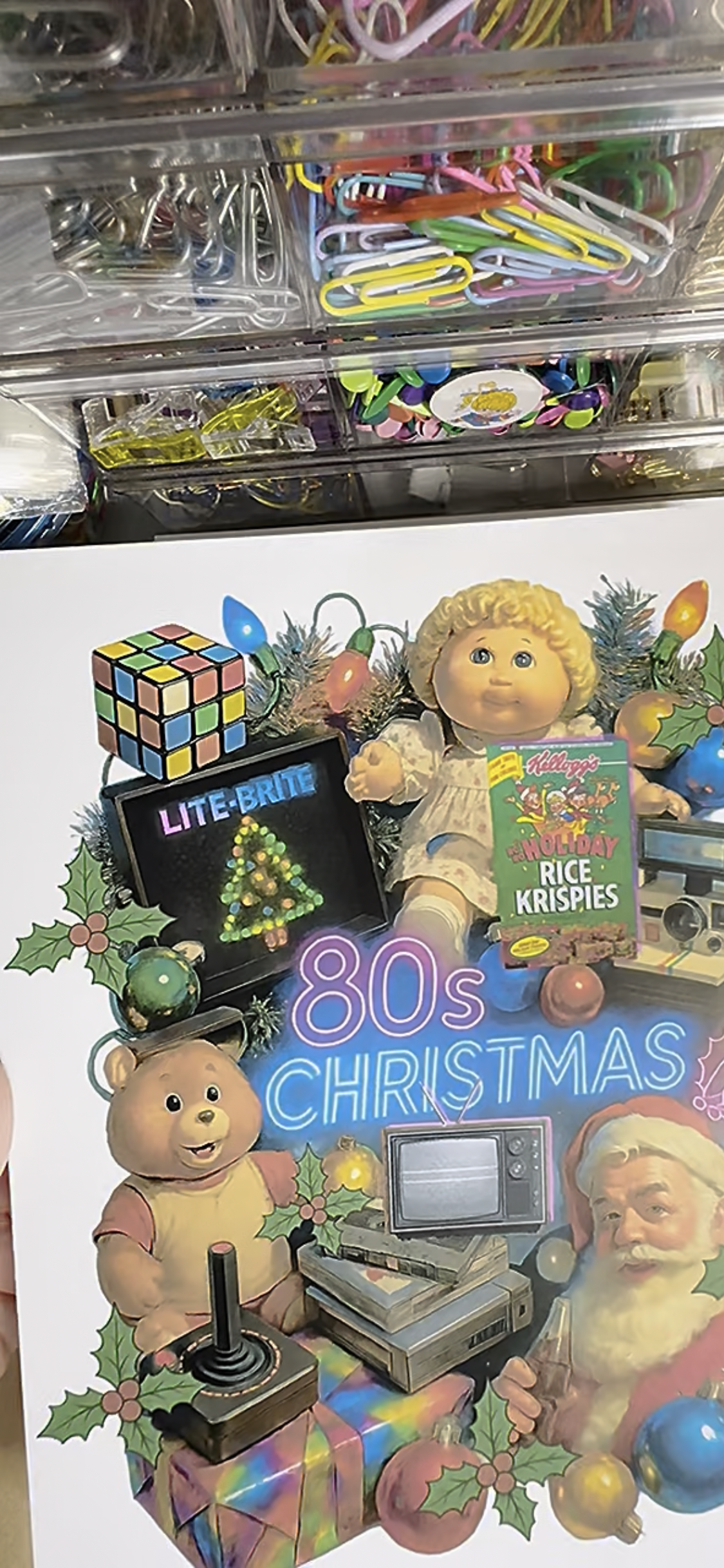 🕹️🎄 80’s Christmas Junk Journal Ephemera Box