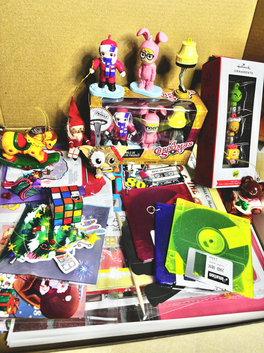 🕹️🎄 80’s Christmas Junk Journal Ephemera Box