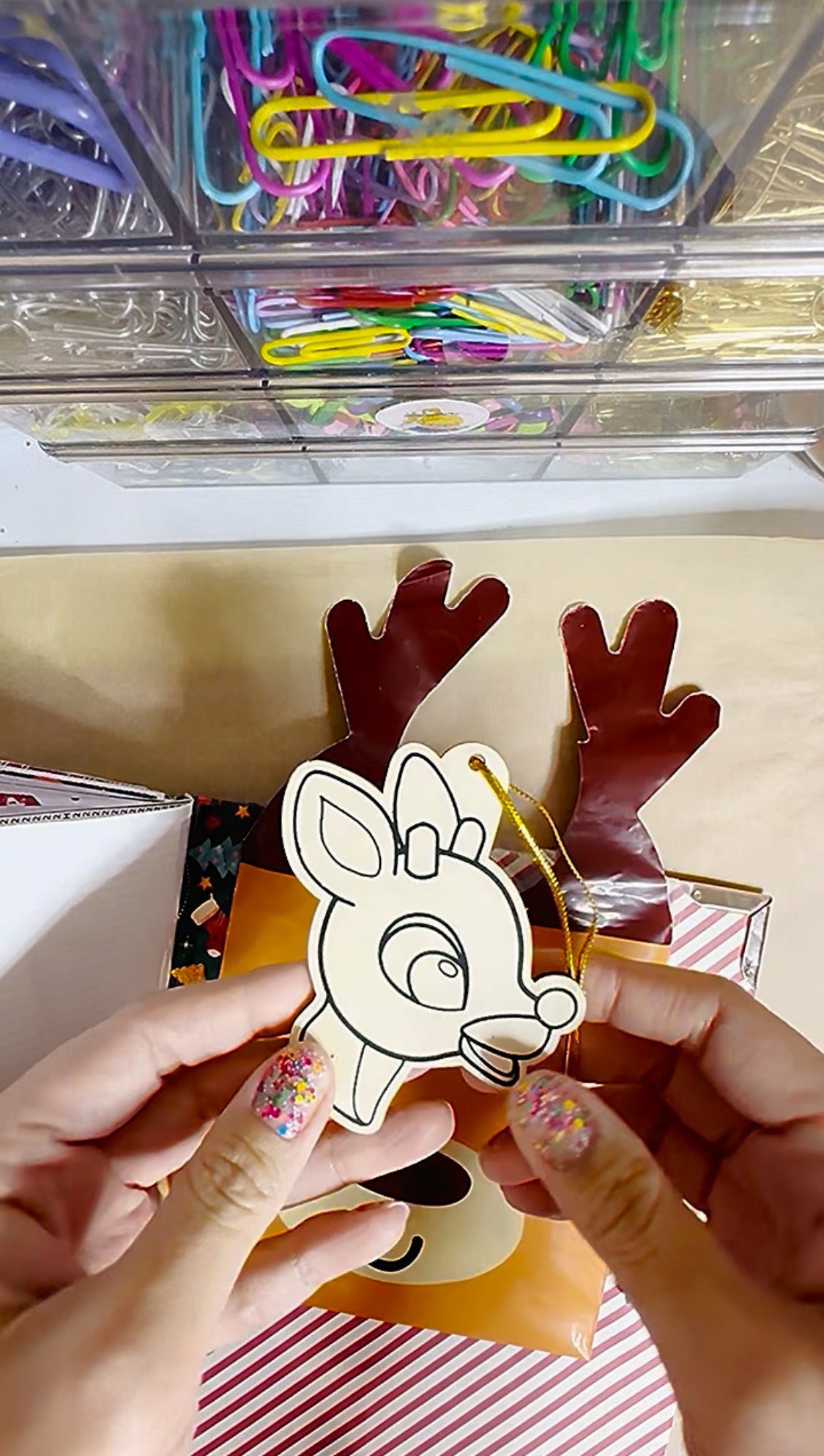 🦌🎄Rudolph the Red Nosed Reindeer Chunky Junky Junk Journal