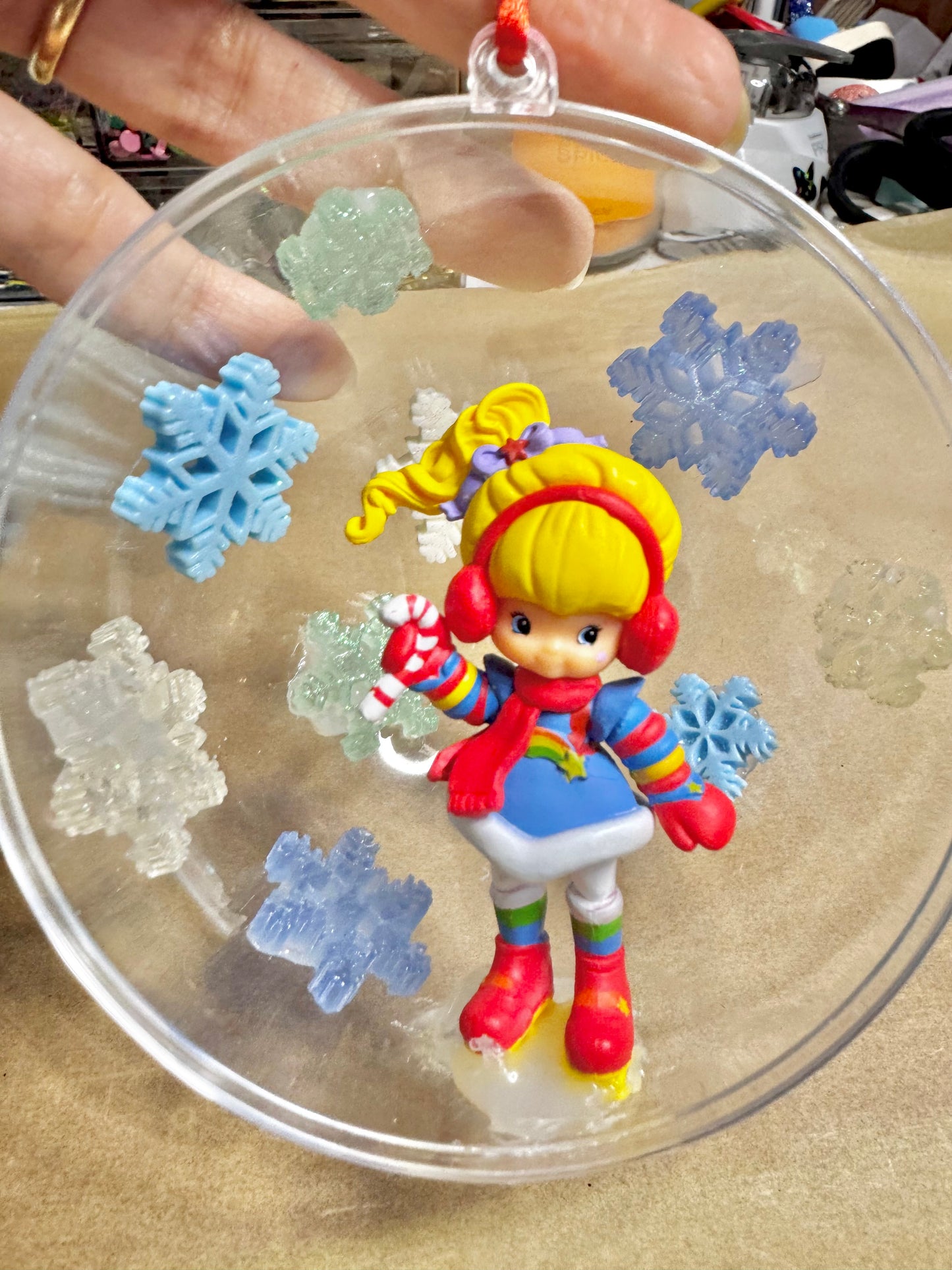 Rainbow Brite Holiday Ornament