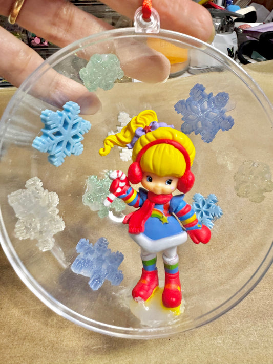 Rainbow Brite Holiday Ornament