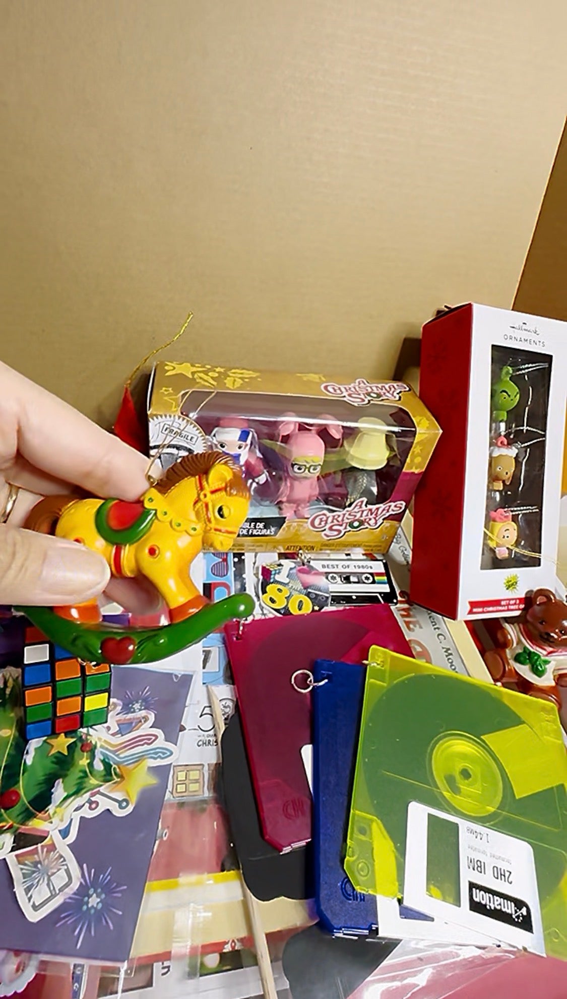 🕹️🎄 80’s Christmas Junk Journal Ephemera Box