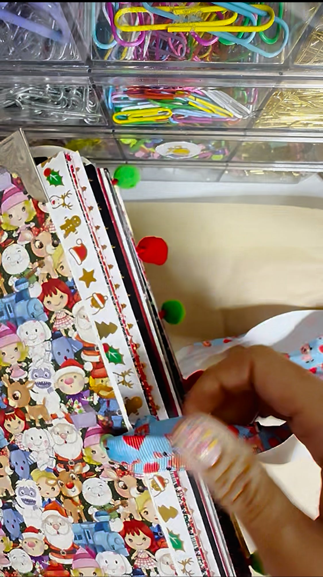 🦌🎄Rudolph the Red Nosed Reindeer Chunky Junky Junk Journal