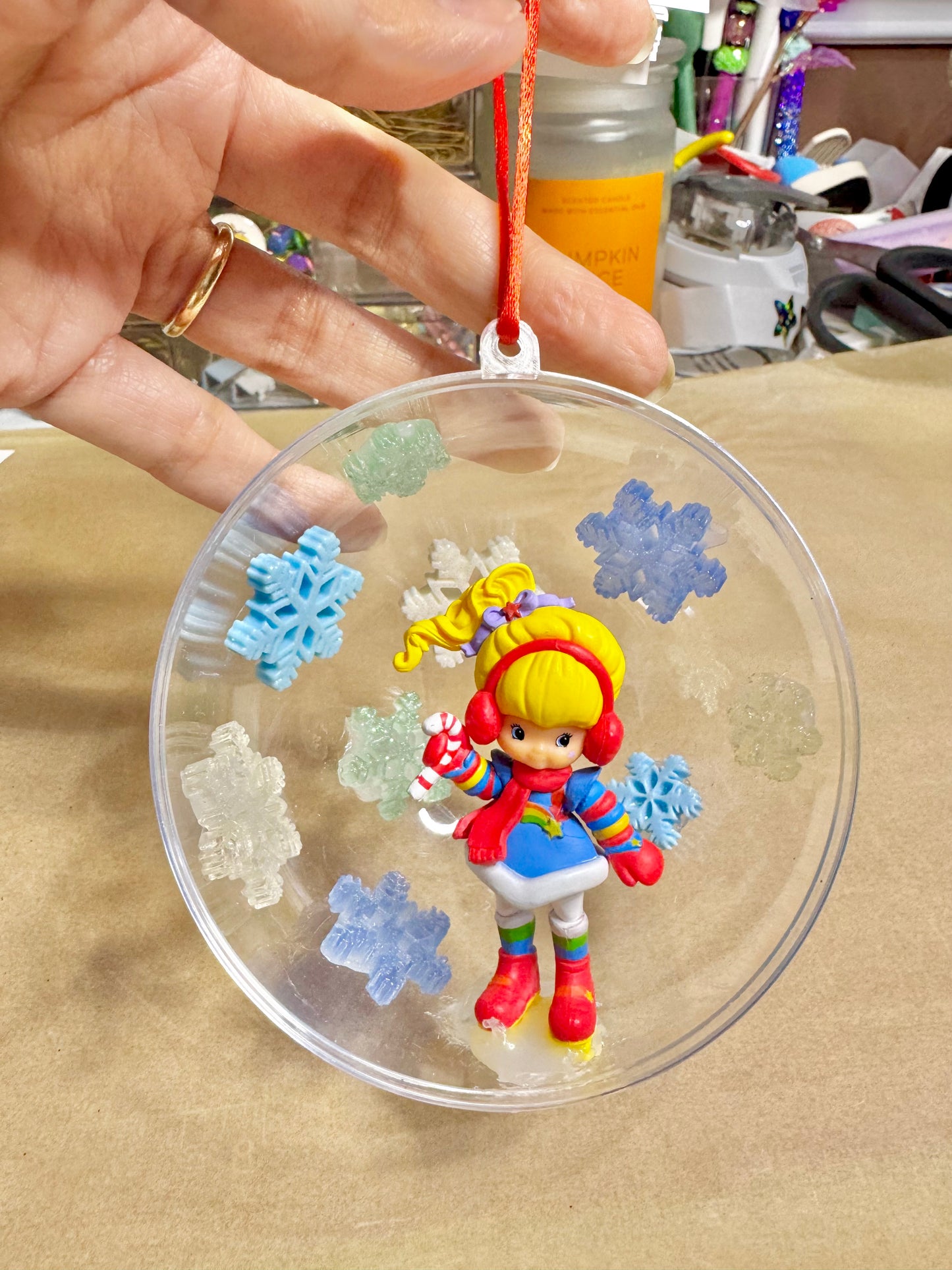 Rainbow Brite Holiday Ornament
