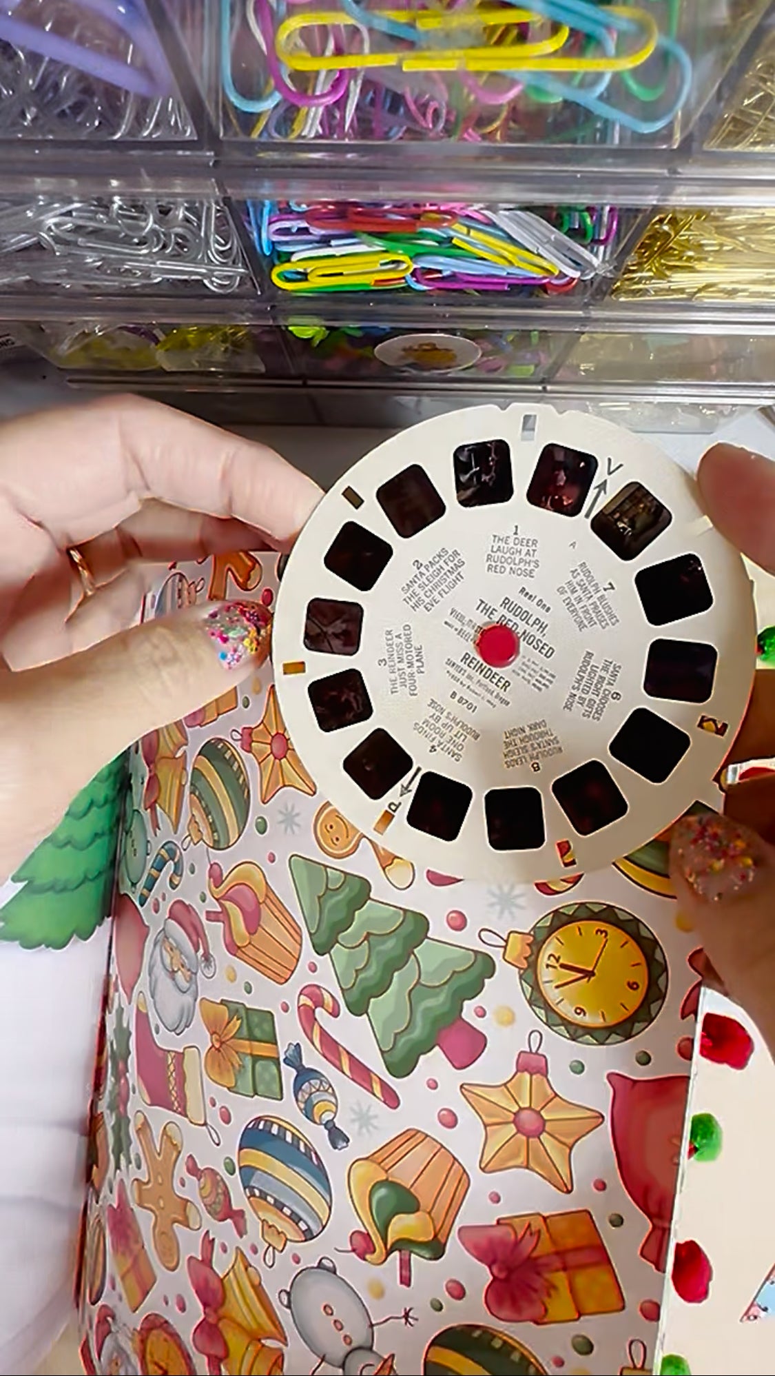 🦌🎄Rudolph the Red Nosed Reindeer Chunky Junky Junk Journal