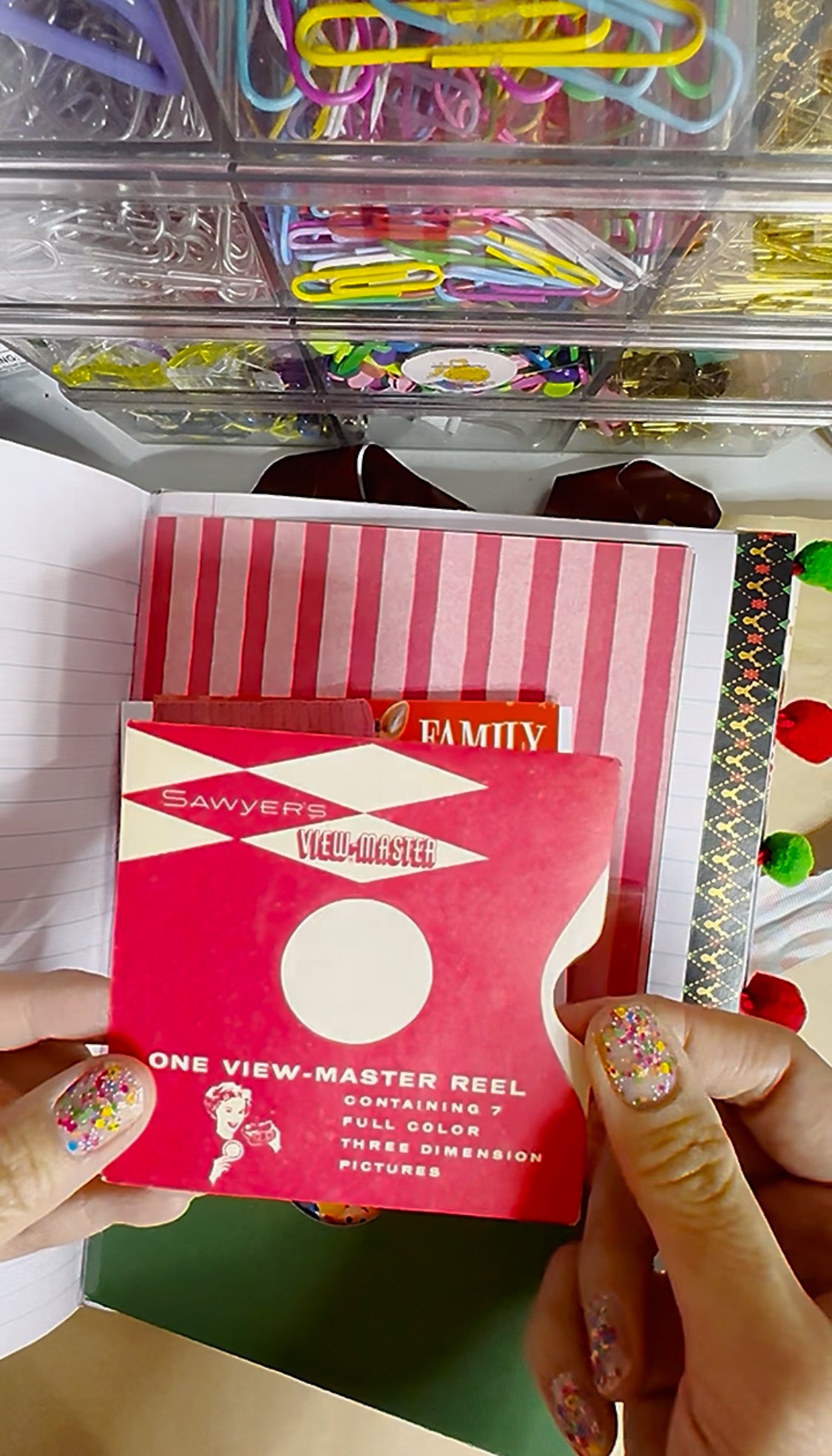 🦌🎄Rudolph the Red Nosed Reindeer Chunky Junky Junk Journal