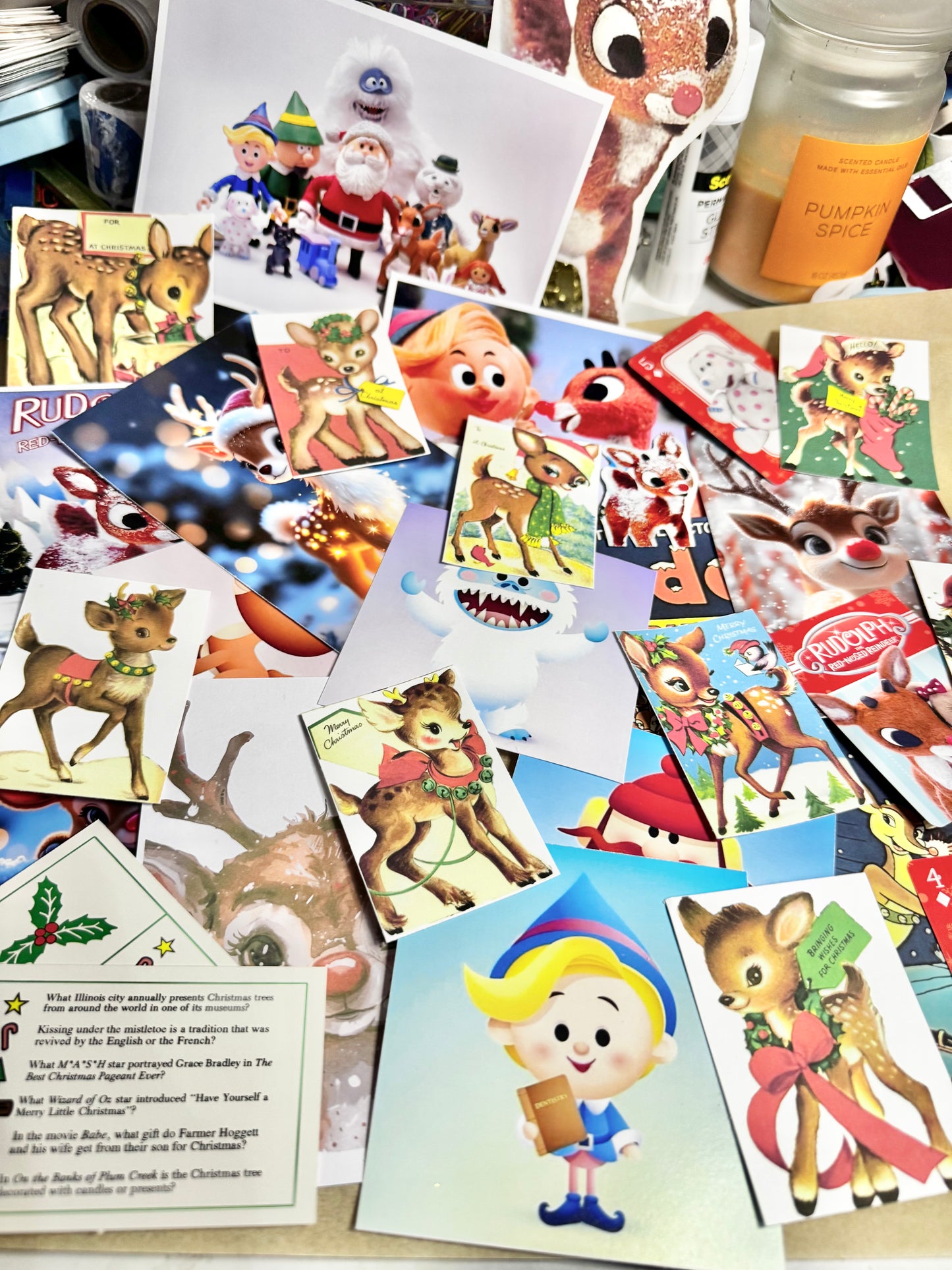 Rudolph The Red Nosed Reindeer Ephemera Pack