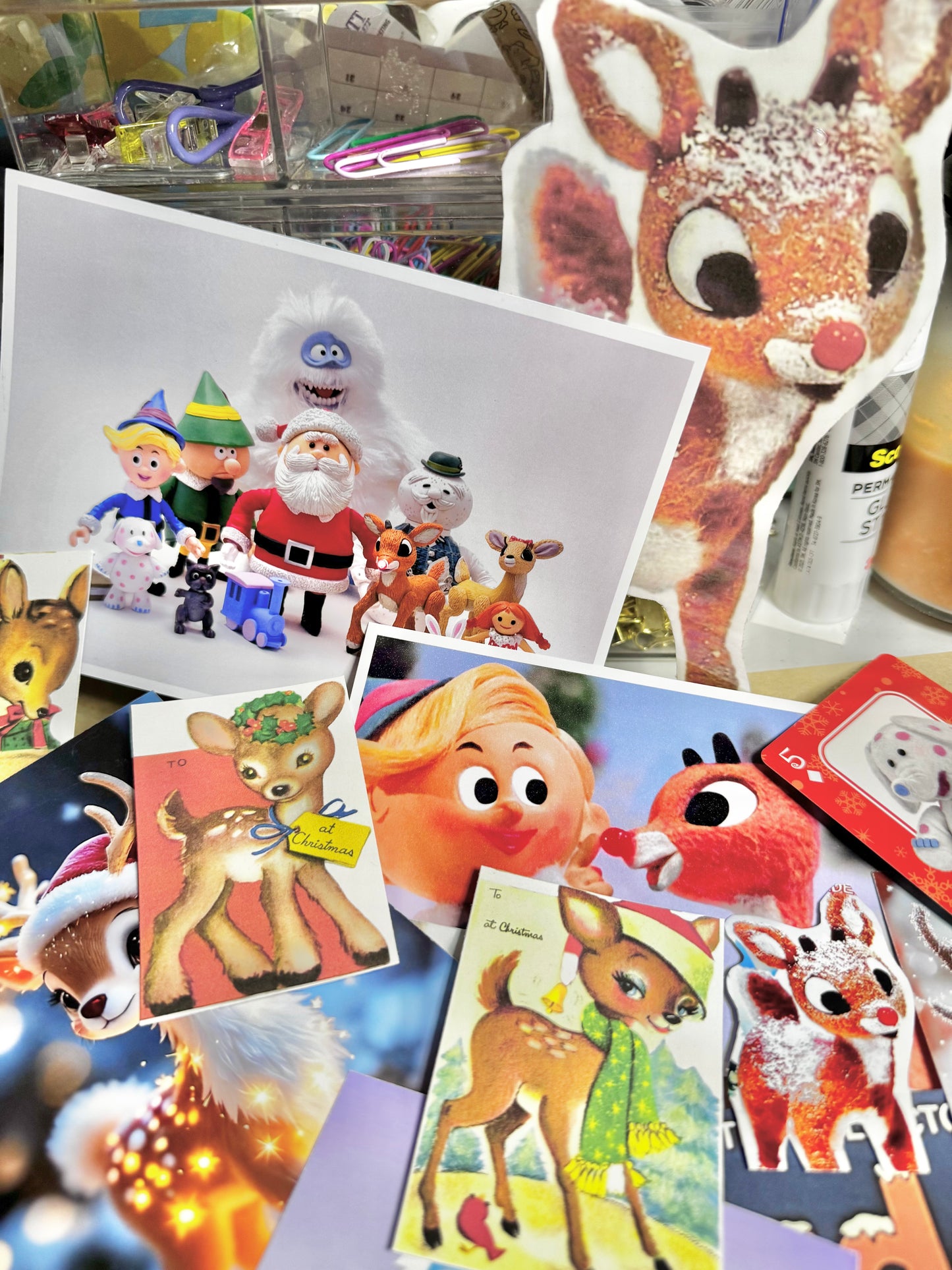 Rudolph The Red Nosed Reindeer Ephemera Pack